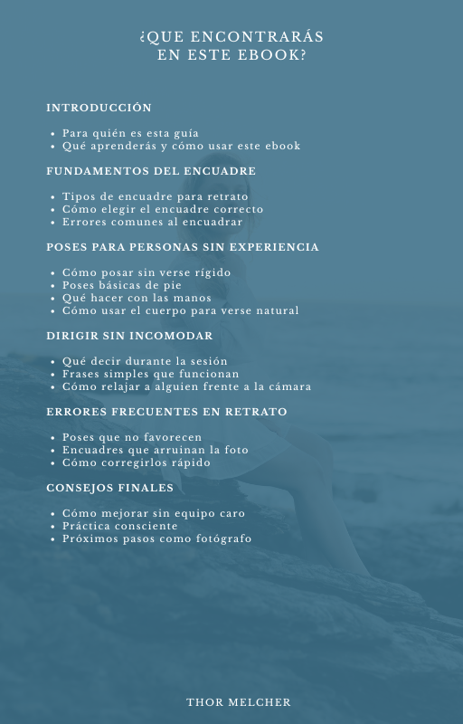 Ebook fotografía RETRATO